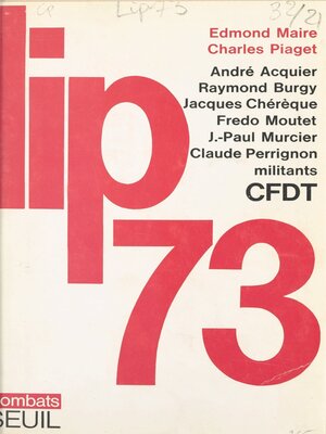 cover image of Lip 73